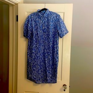 J McLaughlin summer shirt dress.